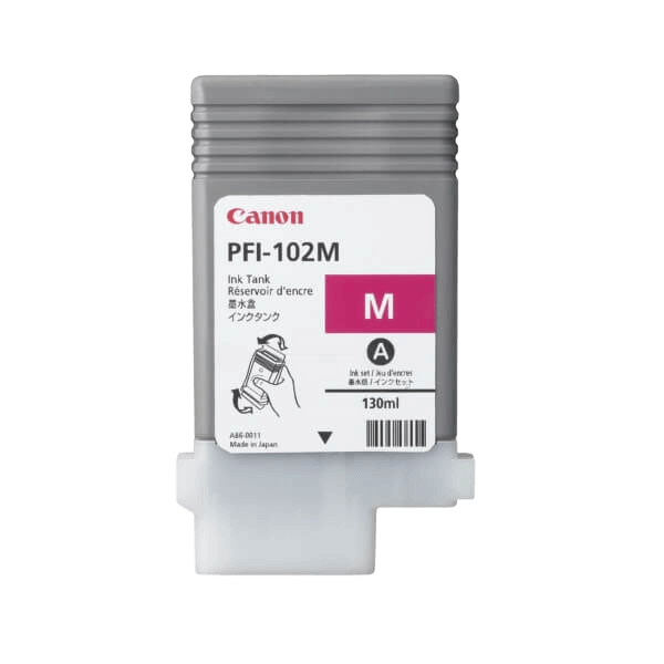 0897B001 Canon PFI102M magenta Skrivarpatron - 130 sidor - Original
