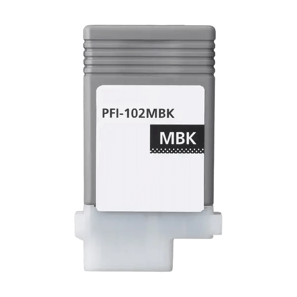 0894B001 Canon PFI102MBK matt svart Skrivarpatron - 130 ml. - Kompatibel