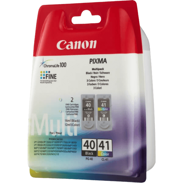0615B043 Canon PG-40 / CL-41 CMYK Skrivarpatron - 28 ml. - Original