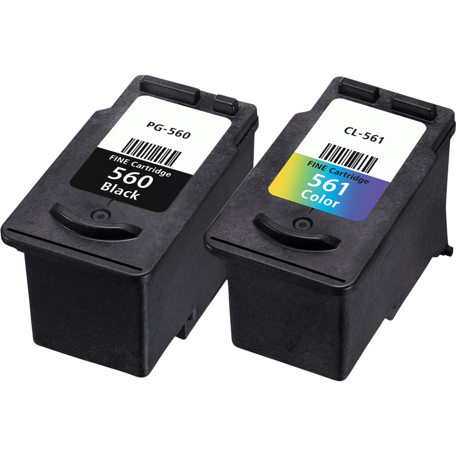 2 st. Canon PG-560XL / CL-561XL Skrivarpatron rabattpaket - Kompatibel