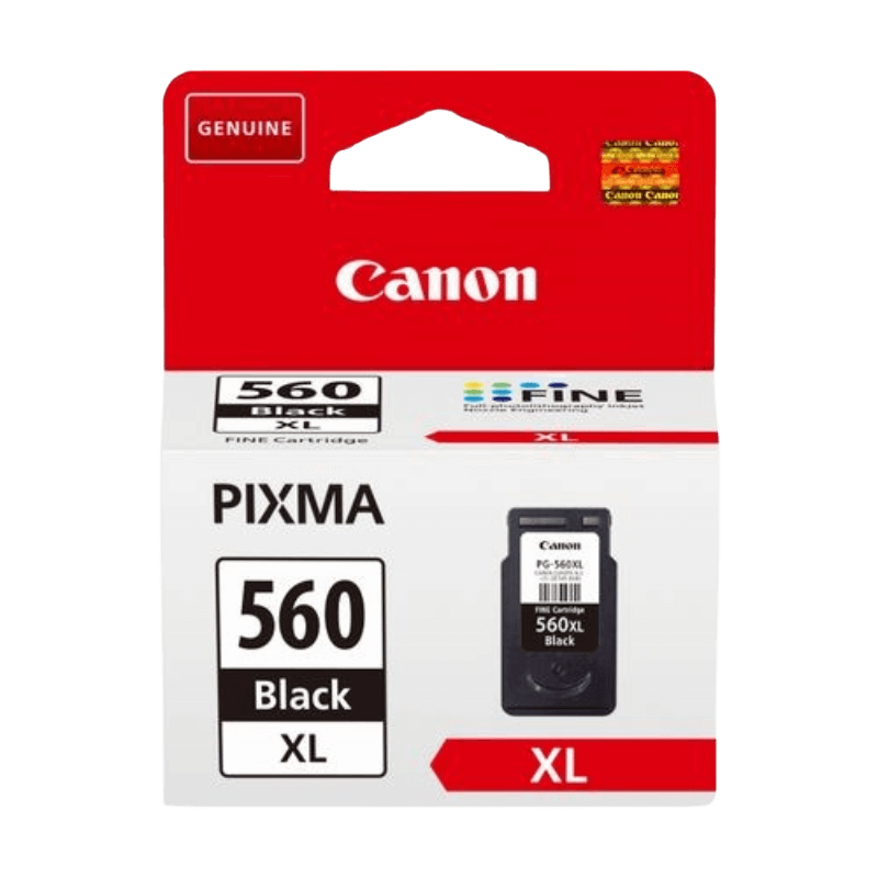 3712C001 Canon PG-560XL svart Skrivarpatron - 14,3 ml. - Original