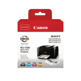 9218B005 Canon PGI-1500 CMYK Skrivarpatron - Original