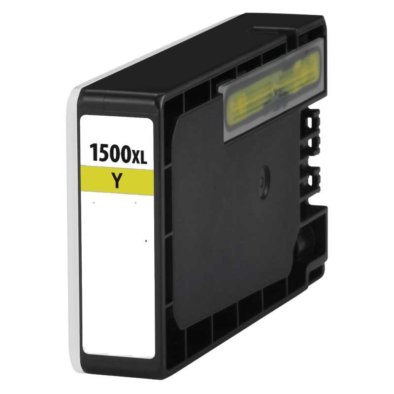 9195B001 Canon PGI-1500XL gul Skrivarpatron - 12 ml. - Kompatibel