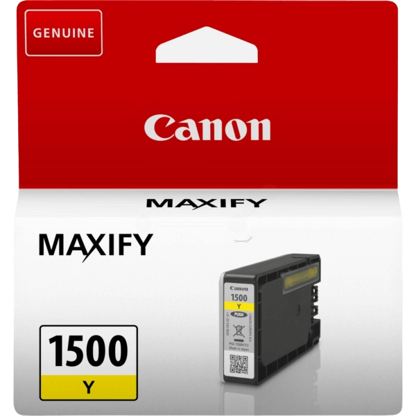 9231B001 Canon PGI-1500Y gul Skrivarpatron - 300 sidor - Original