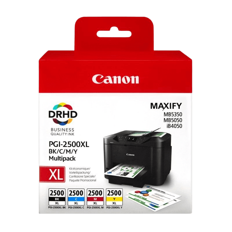 9254B004 Canon PGI-2500 CMYK XL Skrivarpatron - Original
