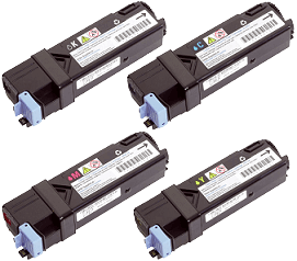 4 st. Dell 593-10258 toner rabattpaket - Kompatibel
