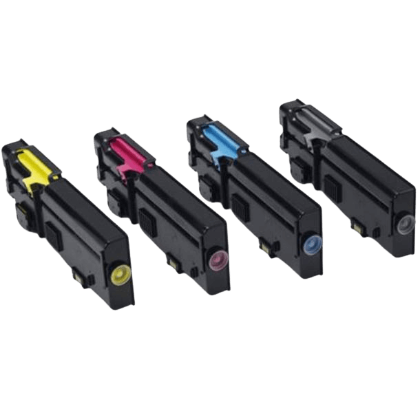 4 st. XL Dell 593-BBBU toner rabattpaket - Kompatibel