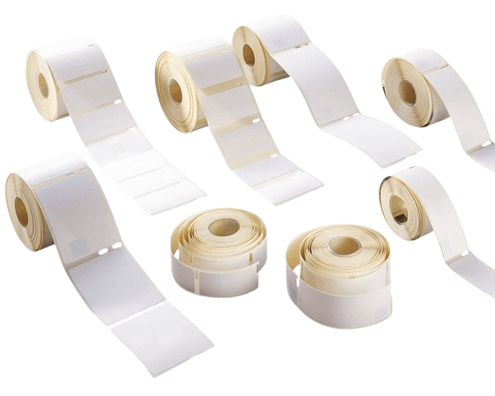53710 Dymo S0720920 Svart text / Genomskinlig tejp 24 mm x 7 m - Kompatibel
