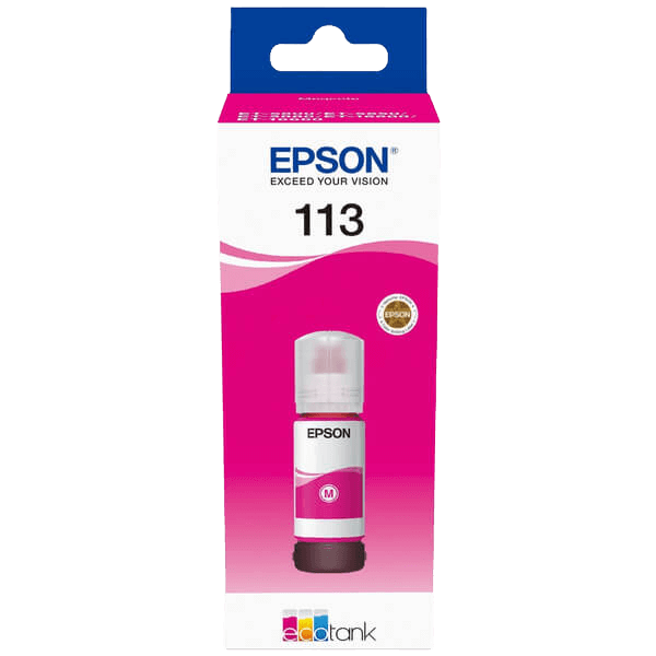 C13T06B340 Epson 113 magenta bläck refill - 70 ml. - Original