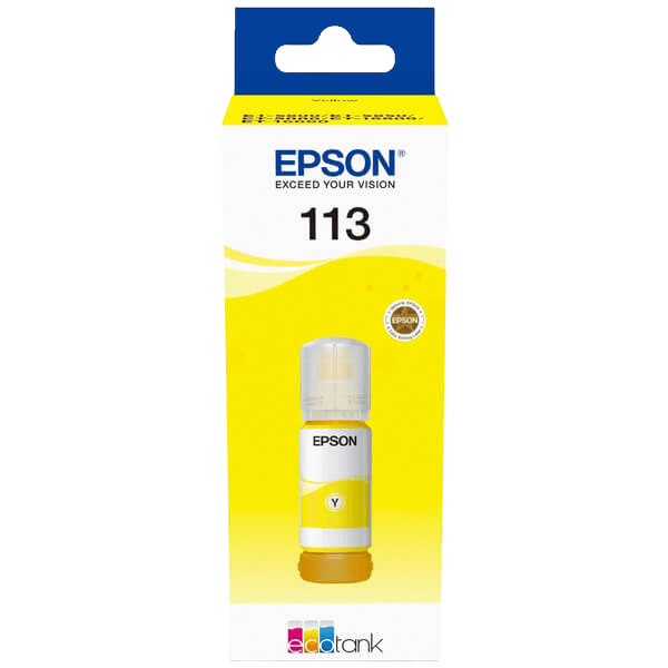 C13T06B440 Epson 113 gul bläck refill - 70 ml. - Original