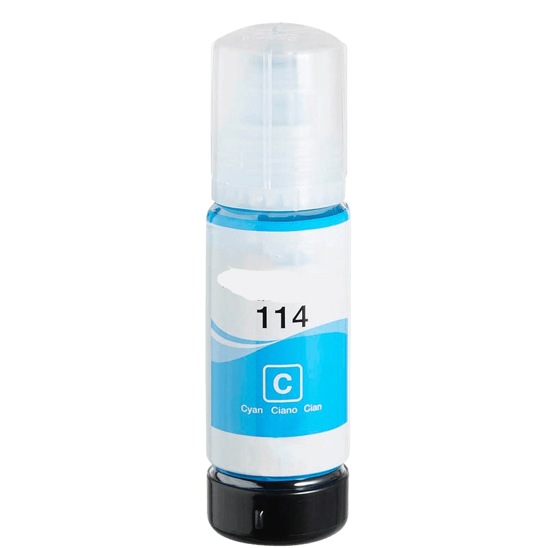 C13T07B240 Epson 114 cyan bläck refill - 70 ml. - Kompatibel