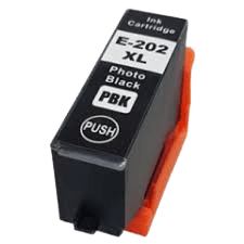 C13T02H14010 Epson 202 foto svart XL Skrivarpatron - 12 ml. - Kompatibel