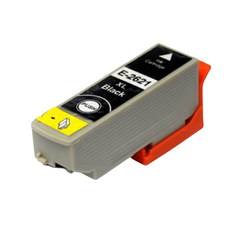 C13T26214010 Epson 26 svart XL Skrivarpatron - 25 ml. - Kompatibel