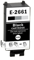 C13T26614010 Epson 266 svart Skrivarpatron - 9 ml. - Kompatibel