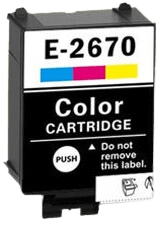 C13T26704010 Epson 267 3 färger i en Skrivarpatron - 12 ml. - Kompatibel