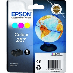 C13T26704010 Epson 267 3 färger i en Skrivarpatron - 6,7 ml. - Original