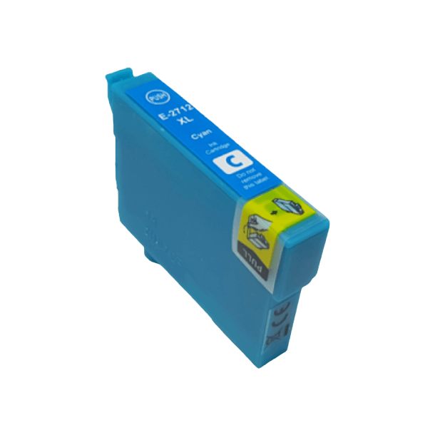 C13T27124012 Epson 27 cyan XL Skrivarpatron - 10,4 ml. - Kompatibel