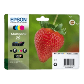 C13T29864012 Epson 29 CMYK Skrivarpatron - 14,9 ml. - Original