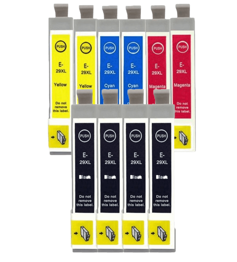 10 st. XL Epson 29 Skrivarpatron rabattpaket - Kompatibel