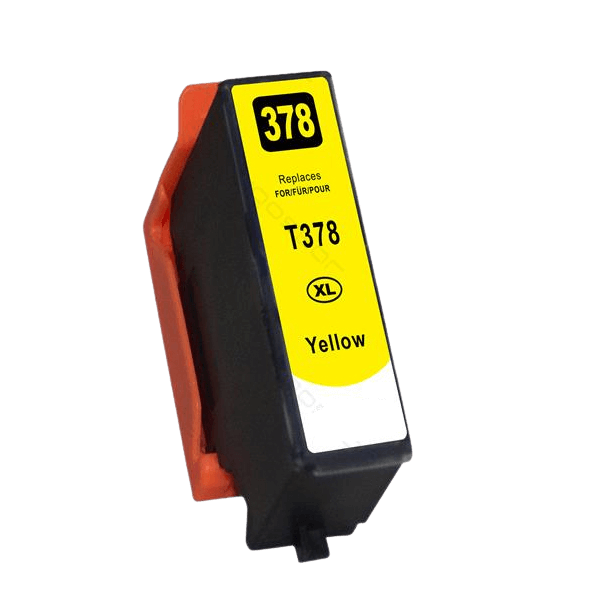 C13T37944010 Epson 378 gul XL Skrivarpatron - 10 ml. - Kompatibel