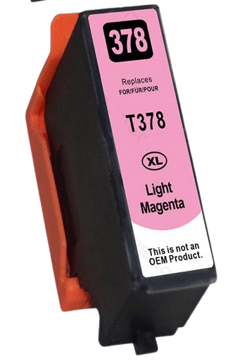 C13T37964010 Epson 378 ljus magenta XL Skrivarpatron - 11 ml. - Kompatibel