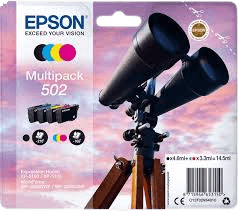 C13T02V64010 Epson 502 CMYK Skrivarpatron - 690 sidor - Original