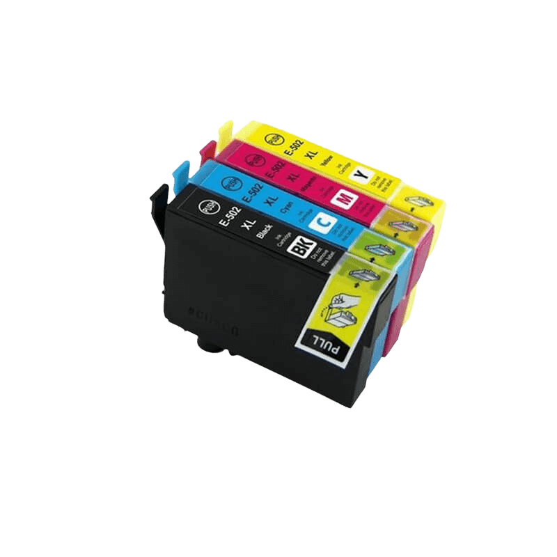 4 st. Epson 502XL Skrivarpatron rabattpaket - Kompatibel