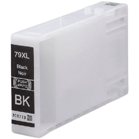 C13T79014010 Epson 79 svart XL Skrivarpatron - 62 ml. - Kompatibel