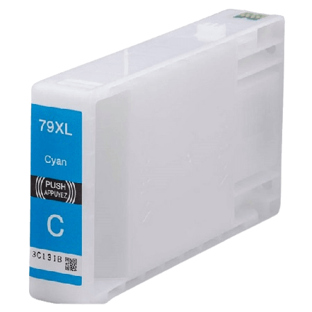 C13T79024010 Epson 79 cyan XL Skrivarpatron - 32 ml. - Kompatibel