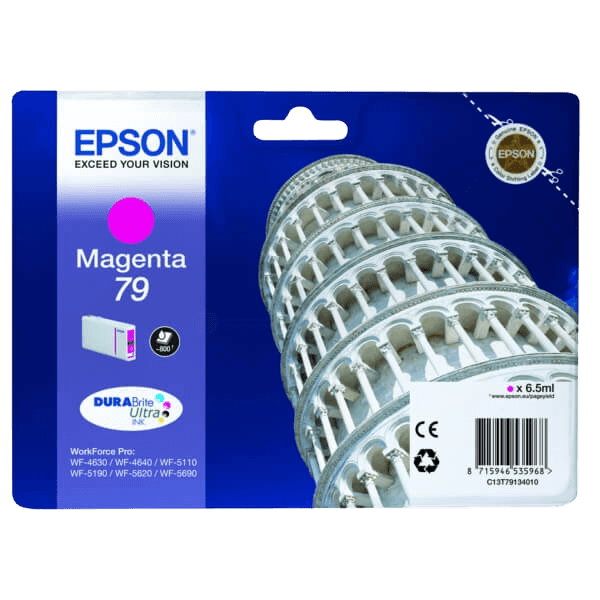 C13T79134010 Epson 79 magenta Skrivarpatron - 6,5 ml. - Original