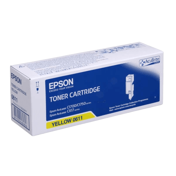 Epson C13S050611 gul toner - 1400 sidor - Original