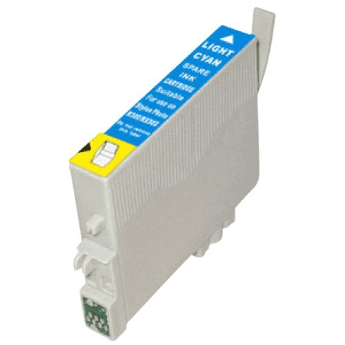 C13T04854010 Epson T0485 ljus cyan Skrivarpatron - 13 ml. - Kompatibel