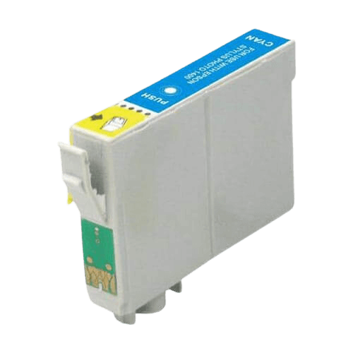 C13T06124010 Epson T0612 cyan Skrivarpatron - 13 ml. - Kompatibel