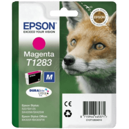 C13T12834012 Epson T1283 magenta Skrivarpatron - 3,5 ml. - Original