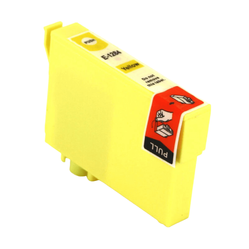 C13T12844011 Epson T1284 gul Skrivarpatron - 11 ml. - Kompatibel
