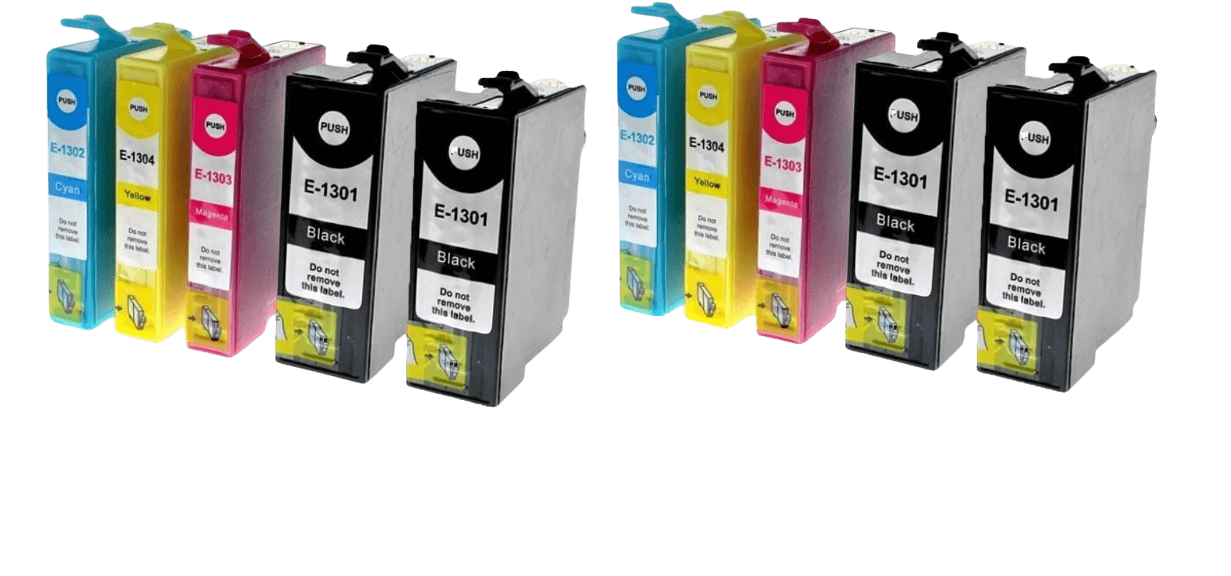 10 st. XXL Epson T1301 Skrivarpatron rabattpaket - Kompatibel