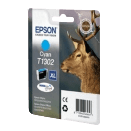 C13T13024012 Epson T1302 cyan XXL Skrivarpatron - 10,1 ml. - Original