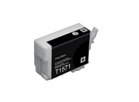 C13T15714010 Epson T1571 foto svart Skrivarpatron - 26 ml. - Kompatibel