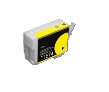 C13T15744010 Epson T1574 gul Skrivarpatron - 26 ml. - Kompatibel