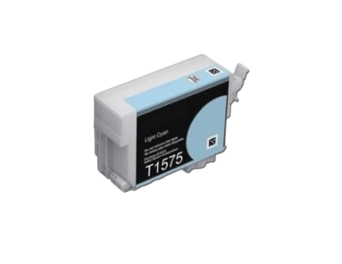 C13T15754010 Epson T1575 ljus cyan Skrivarpatron - 26 ml. - Kompatibel