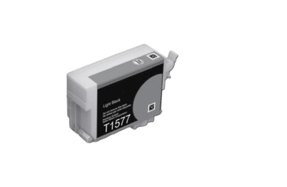 C13T15774010 Epson T1577 ljus svart Skrivarpatron - 26 ml. - Kompatibel