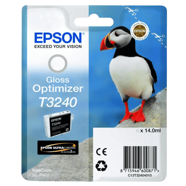 C13T32404010 Epson T3240 Gloss Optimizer Skrivarpatron - 14 ml. - Original