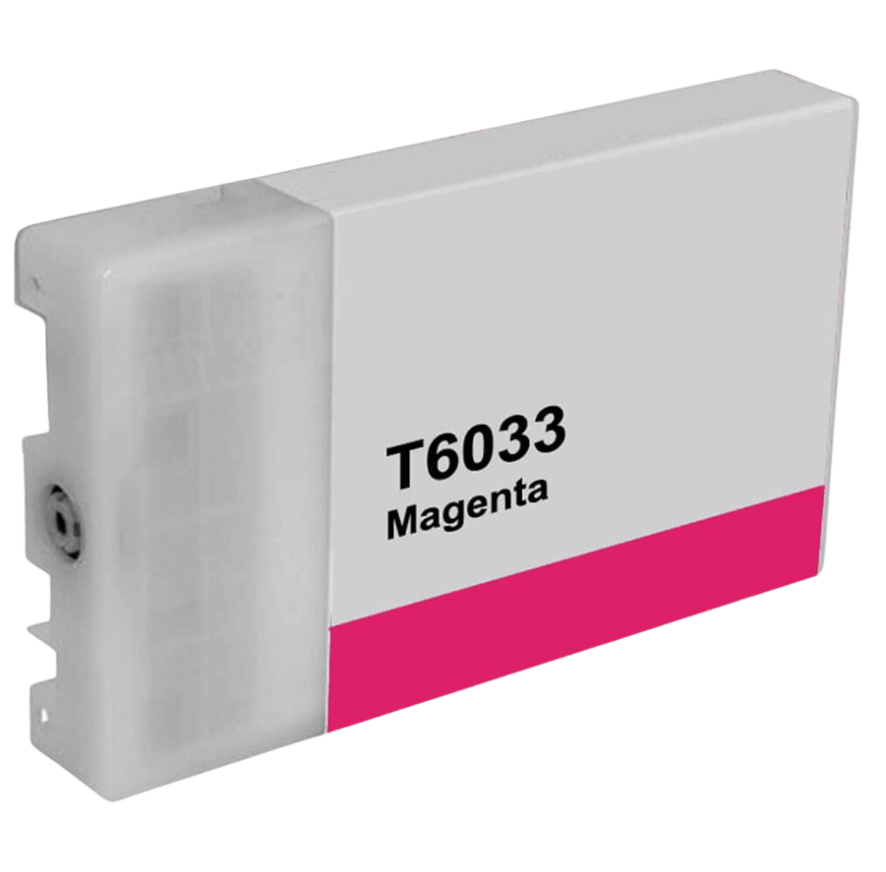 C13T603300 Epson T6033 magenta XL Skrivarpatron - 220 ml. - Kompatibel