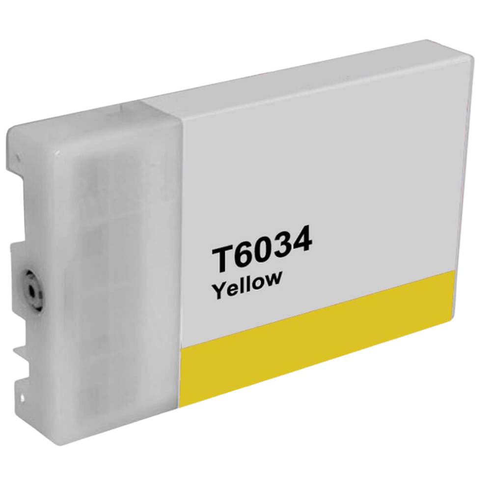 C13T603400 Epson T6034 gul XL Skrivarpatron - 220 ml. - Kompatibel