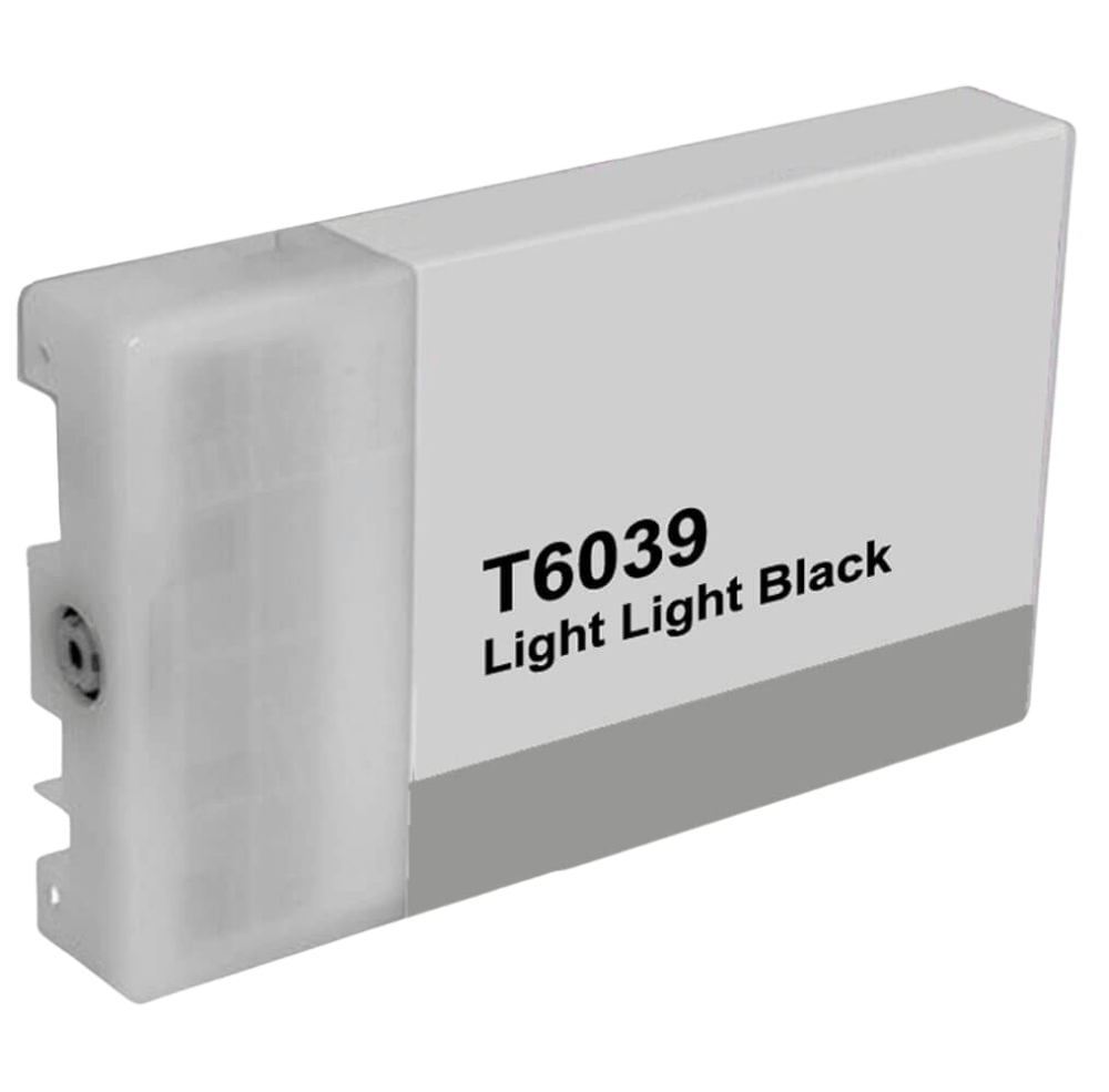 C13T603900 Epson T6039 light light svart XL Skrivarpatron - 220 ml. - Kompatibel