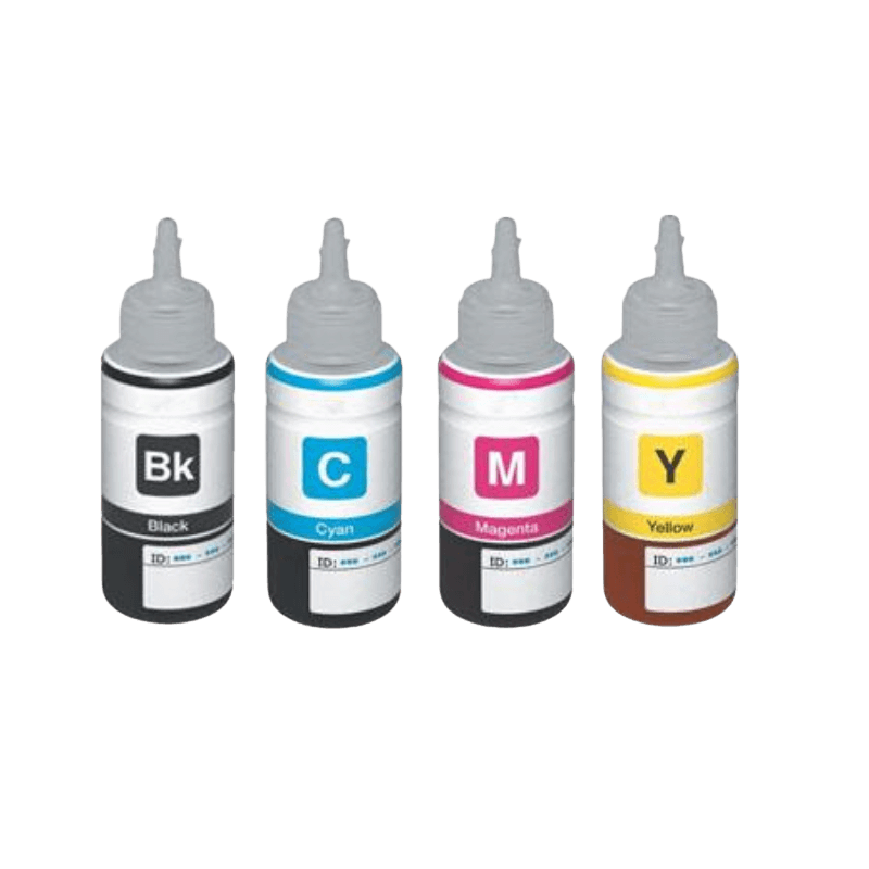 4 st. Epson T6641 bläck refill rabattpaket - Kompatibel