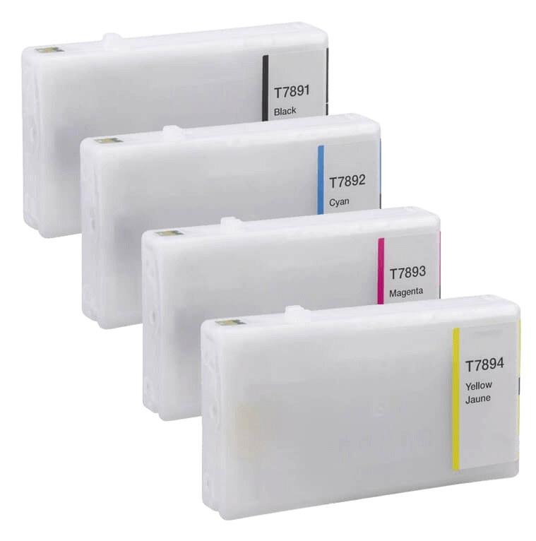 4 st. XXL Epson T7891 Skrivarpatron rabattpaket - Kompatibel