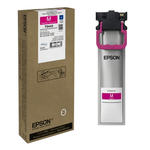 C13T944340 Epson T9443 magenta Skrivarpatron - 3000 sidor - Original