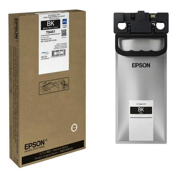 C13T946140 Epson T9461 svart XXL Skrivarpatron - 10000 sidor - Original