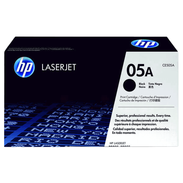 CE505A HP 05A svart toner - 2300 sidor - Original
